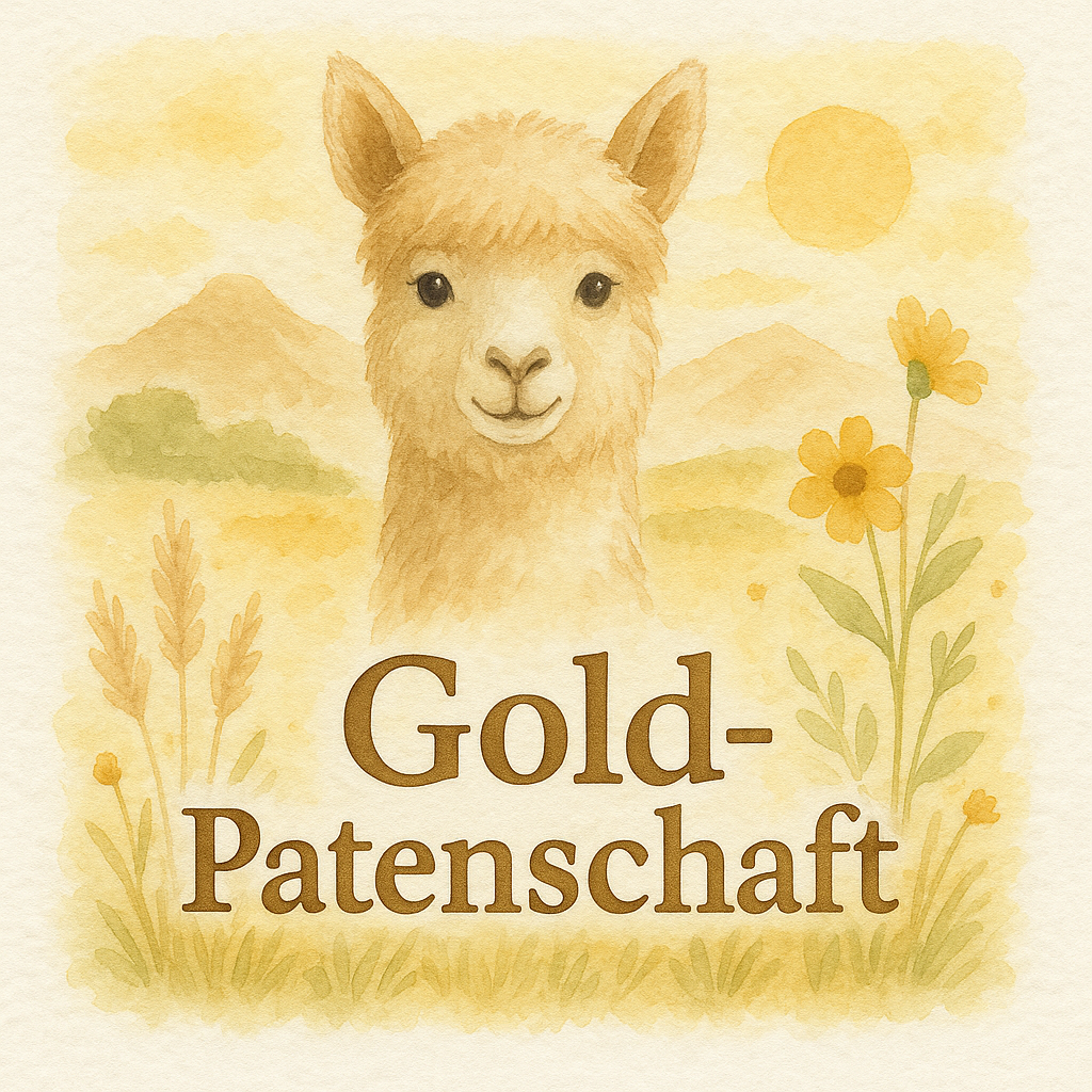 Gold-Patenschaft – Das exklusive Alpaka-Erlebnis