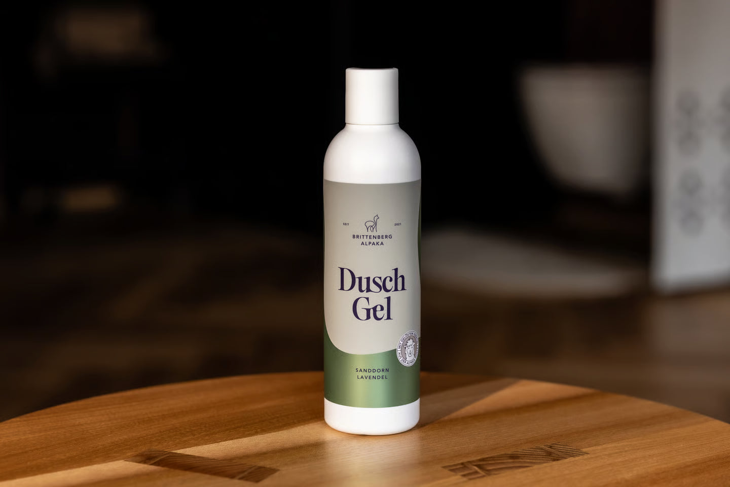 Duschgel Sanddorn & Lavendel – Mit Keratin aus Alpakawolle