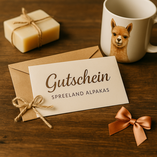 Gutschein – Verschenke ein Alpaka-Erlebnis