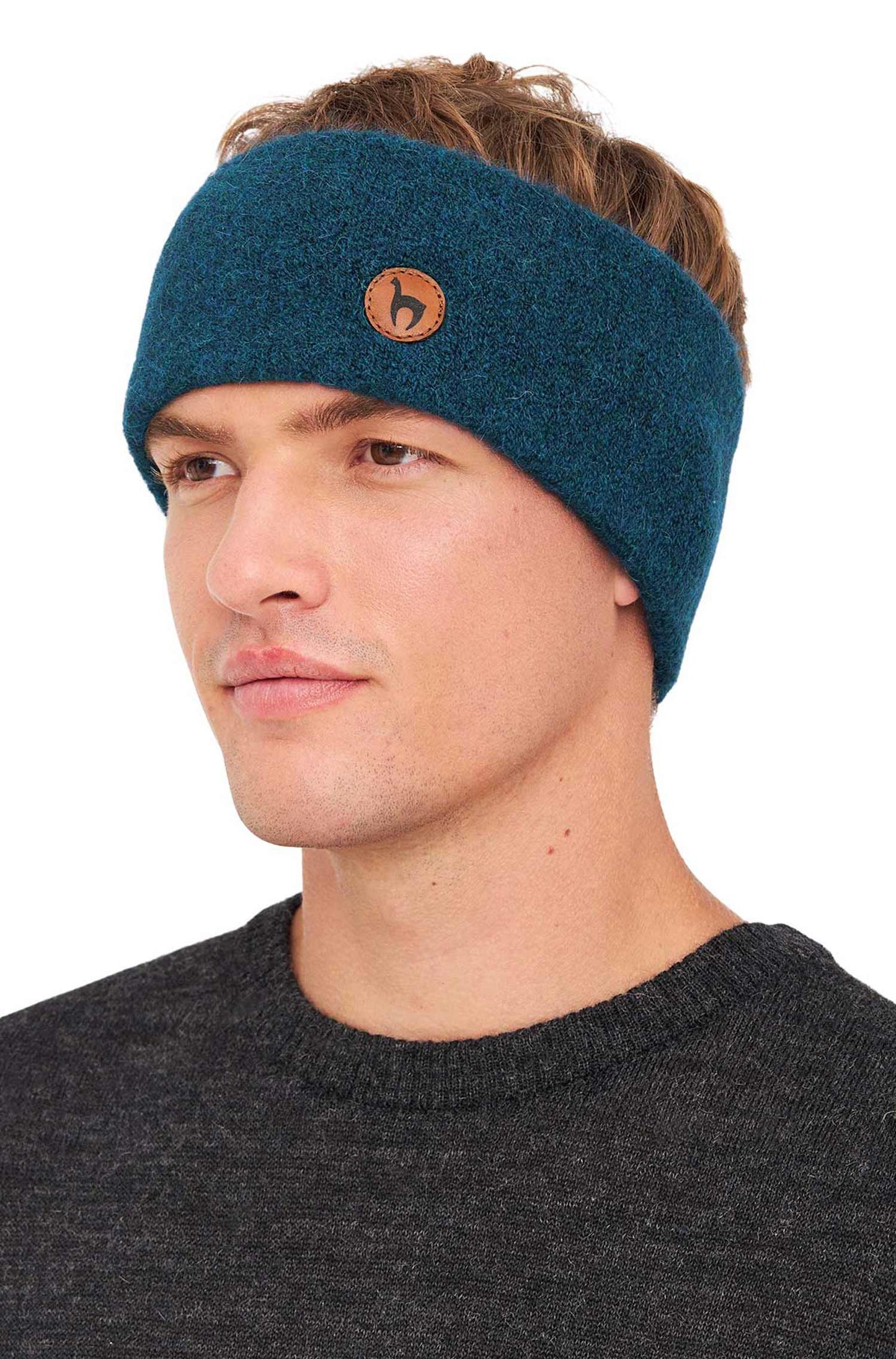 Alpaka Stirnband STRETCH – 96 % Baby Alpaka, kuschelig & warm