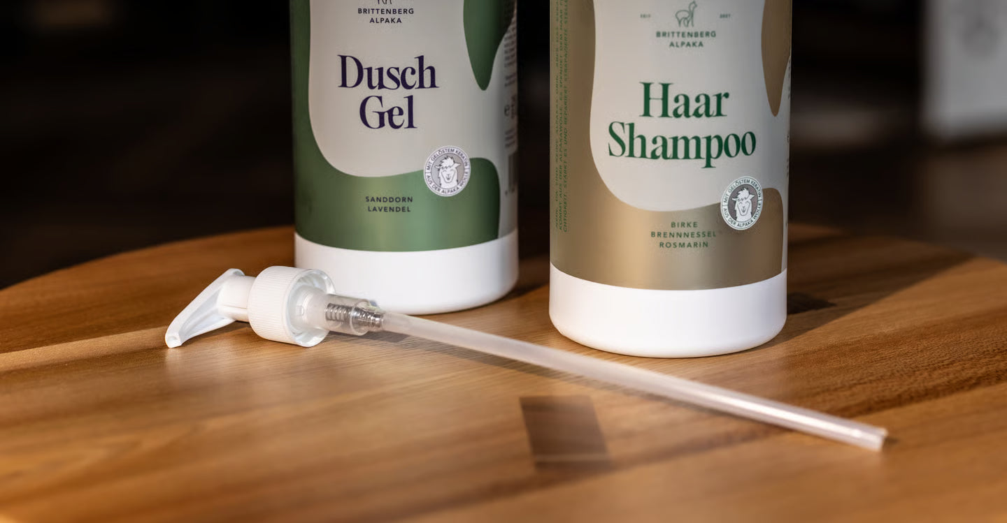 Haarshampoo Birke – Brennnessel – Rosmarin – Mit Keratin aus Alpakawolle
