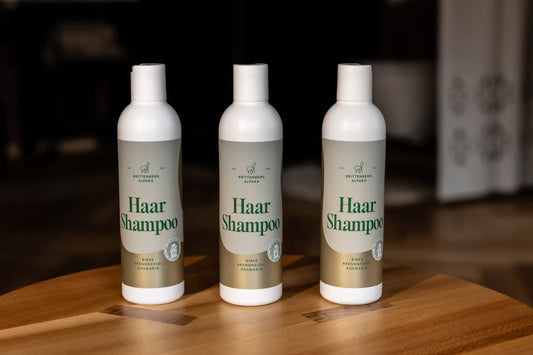 Haarshampoo Birke – Brennnessel – Rosmarin – Mit Keratin aus Alpakawolle