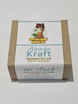 Festes Shampoo - mit Alpaka Keratin