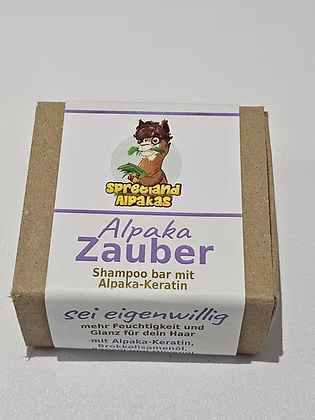 Festes Shampoo - mit Alpaka Keratin