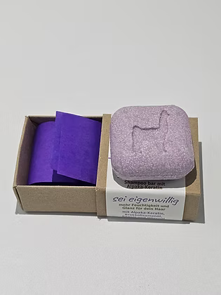 Festes Shampoo - mit Alpaka Keratin